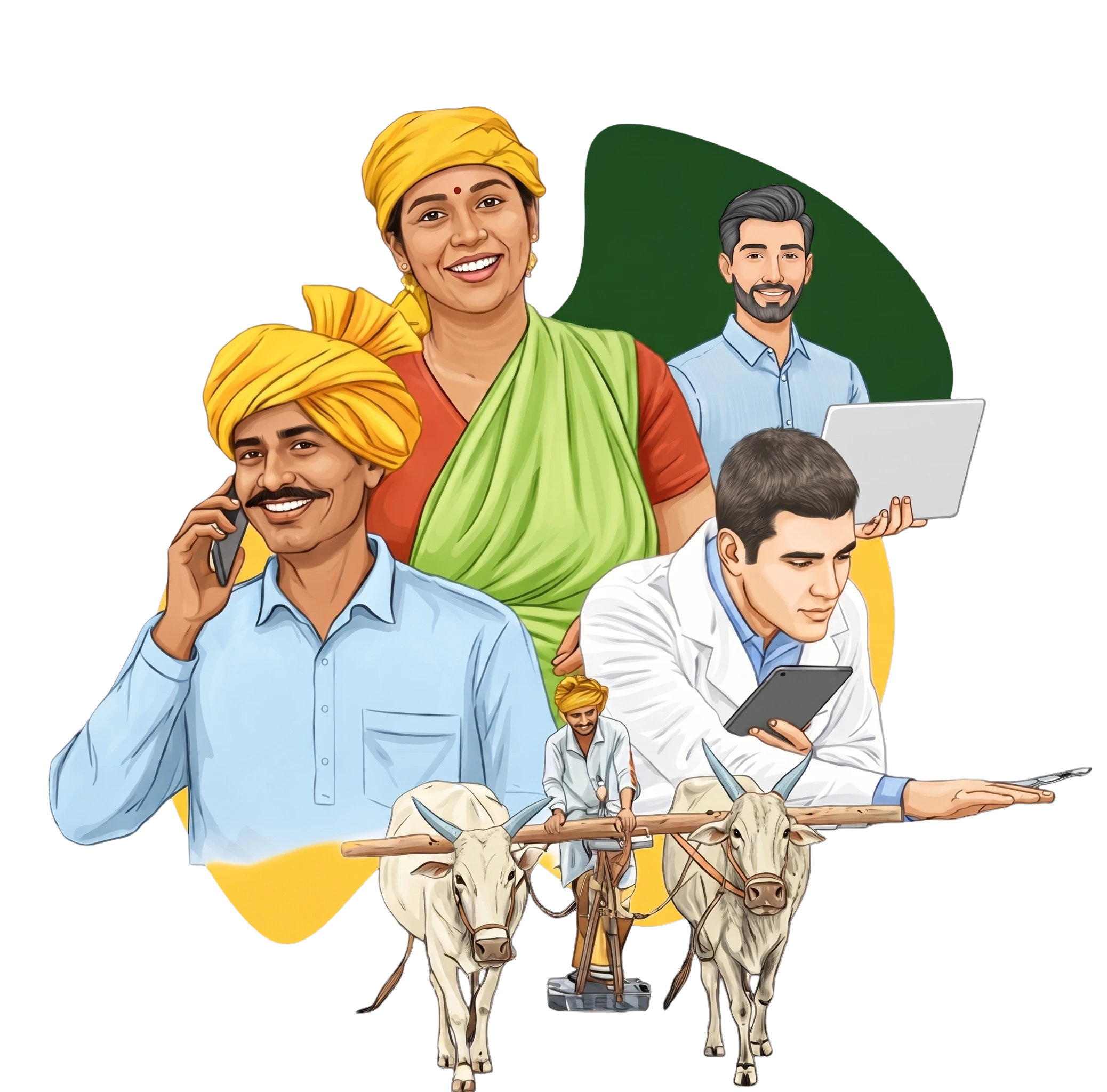 Farmers and agricultural professionals